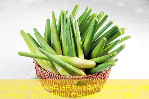 2025年3月15日发布1月经济数据 CPI同比涨幅预计约1.8%