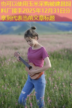 玉米采购被建昌饲料厂接手2025年12月31日分享到